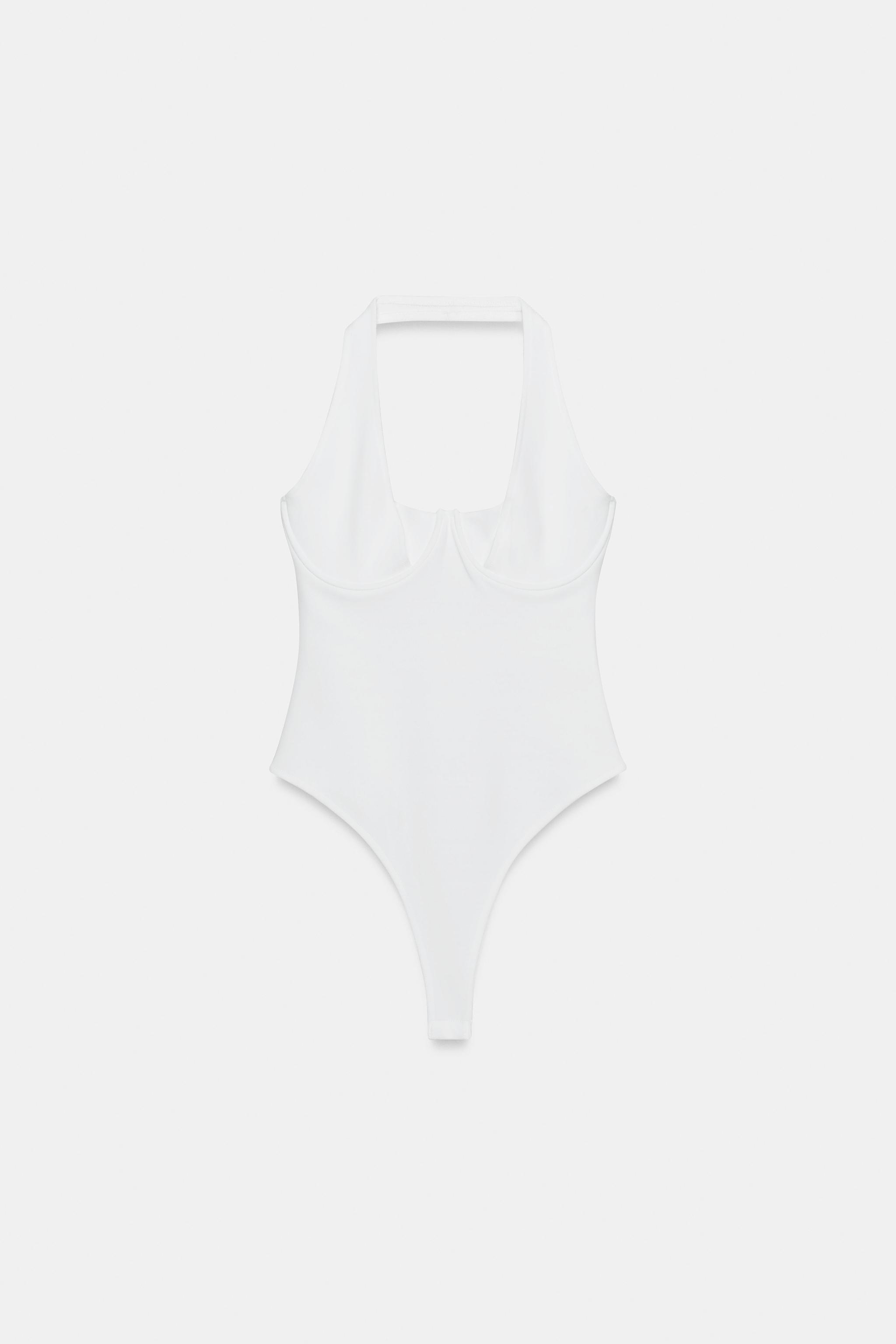 BODY HALTER EN MAILLE STRETCH